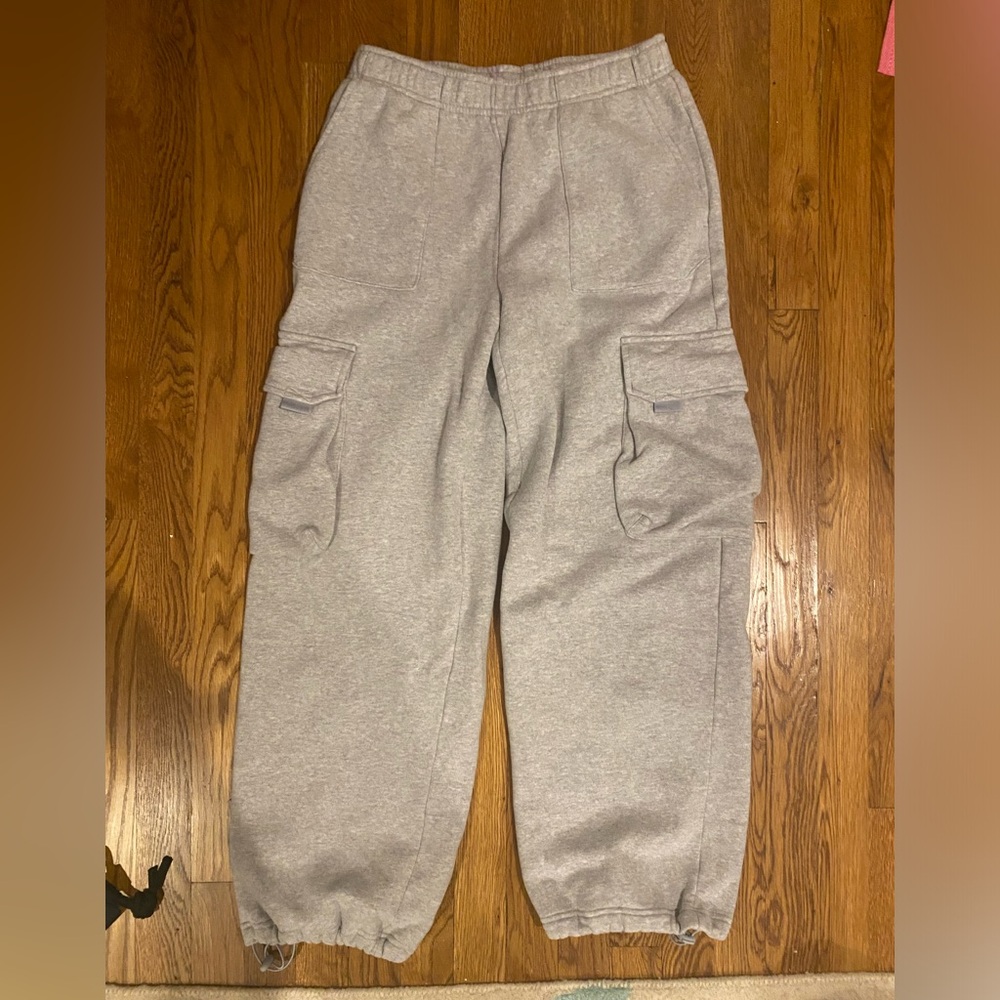Aritzia Cozy Fleece Mega Cargo Sweatpants